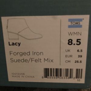 Toms lacy boot